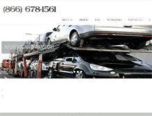Tablet Screenshot of interstatecarshipping.net